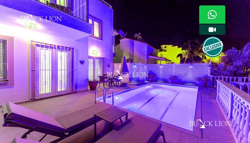 3 Bed, 2 Bath, HouseFor Sale, Kiziltas, Kalkan, Antalya