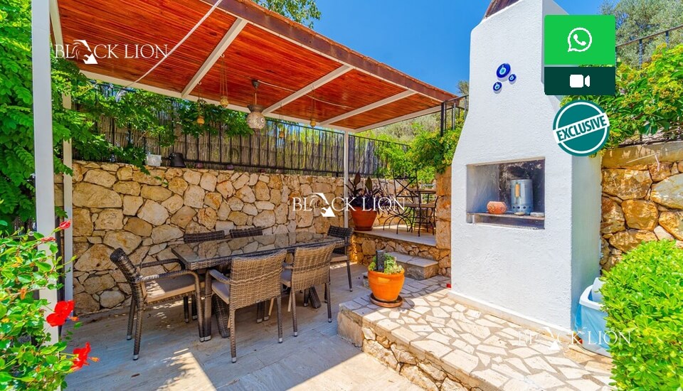 3 Bed, 2 Bath, HouseFor Sale, Kiziltas, Kalkan, Antalya