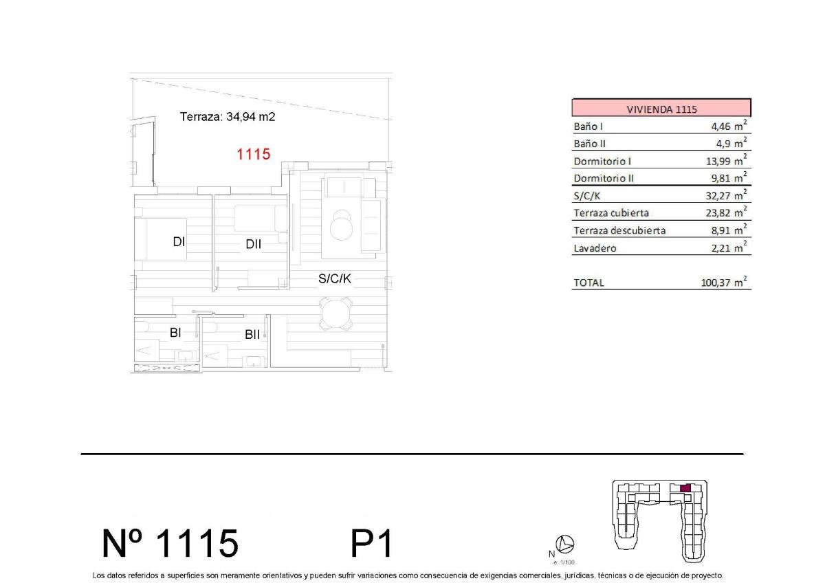 2 Bed, 2 Bath, ApartmentFor Sale, San Miguel de Salinas, Alicante