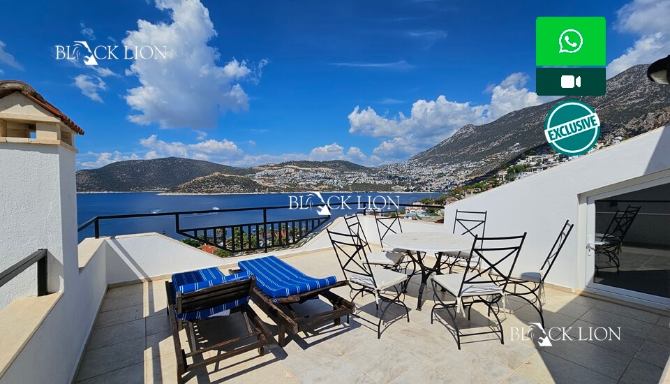4 Bed, 4 Bath, HouseFor Sale, Kisla, Kalkan, Antalya