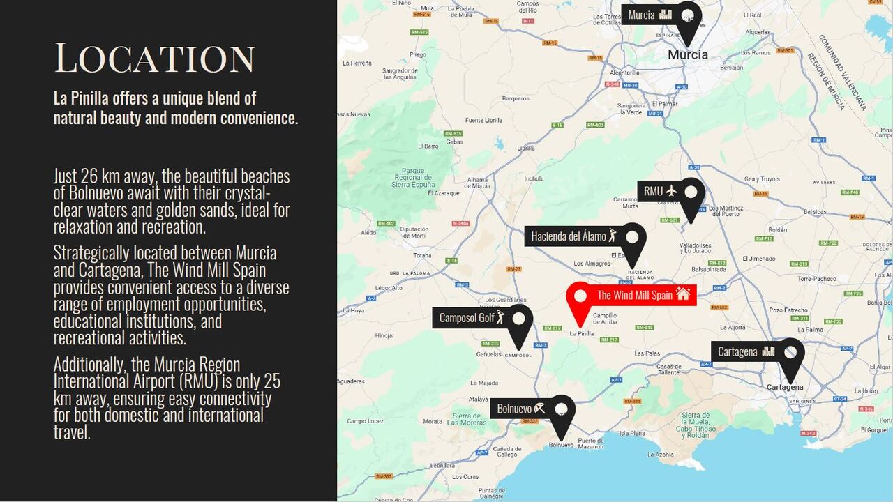 3 Bed, 2 Bath, HouseFor Sale, La Pinilla, Murcia