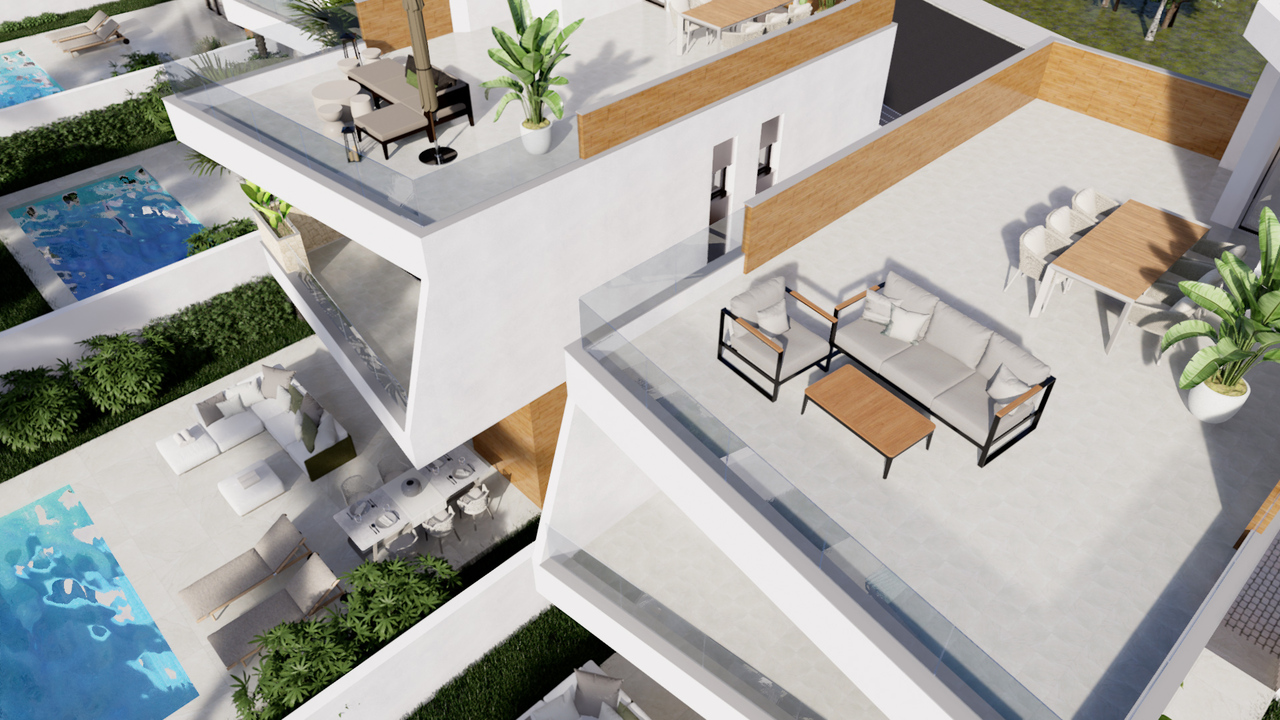 3 Bed, 3 Bath, HouseFor Sale, Lo Romero, Murcia