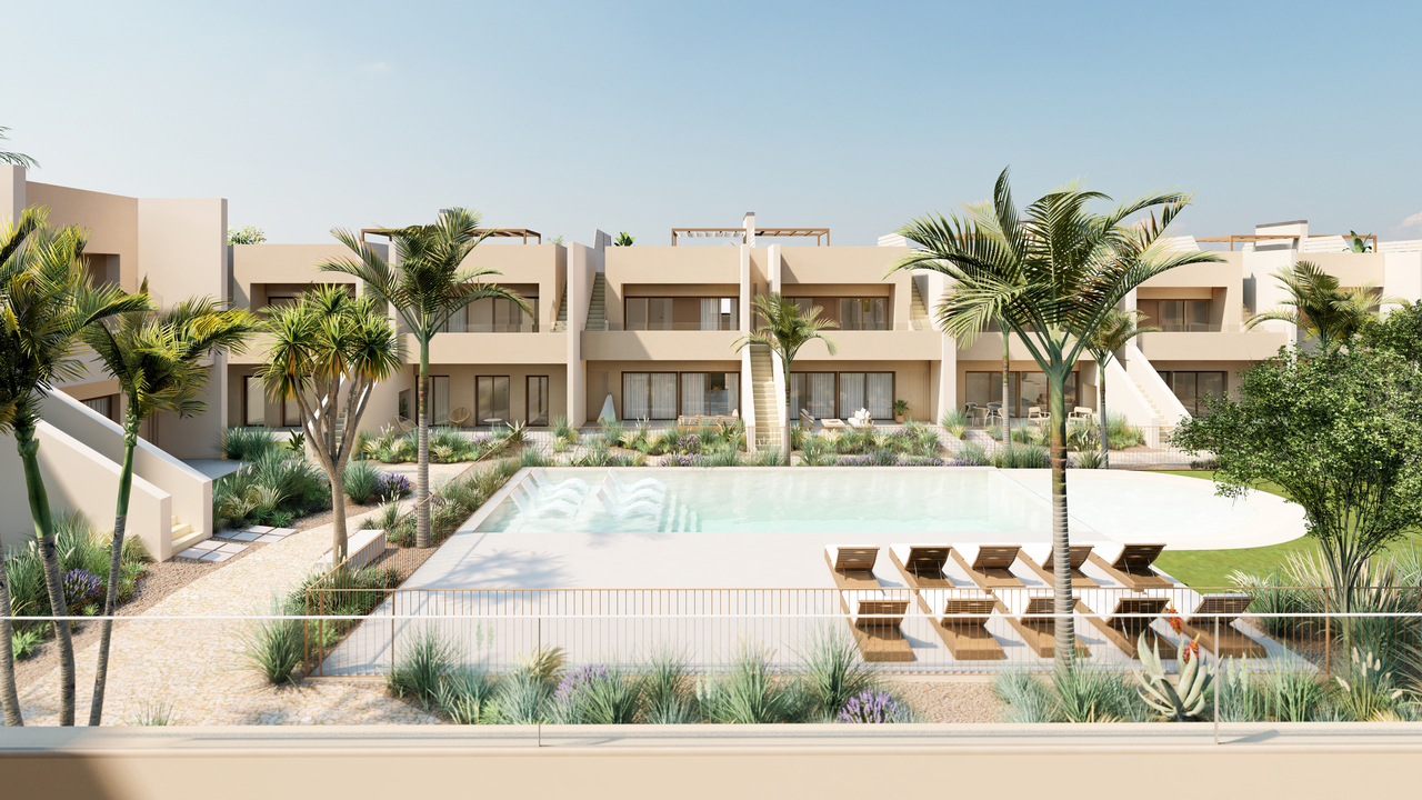 3 Bed, 2 Bath, ApartmentFor Sale, Roda Golf, Murcia
