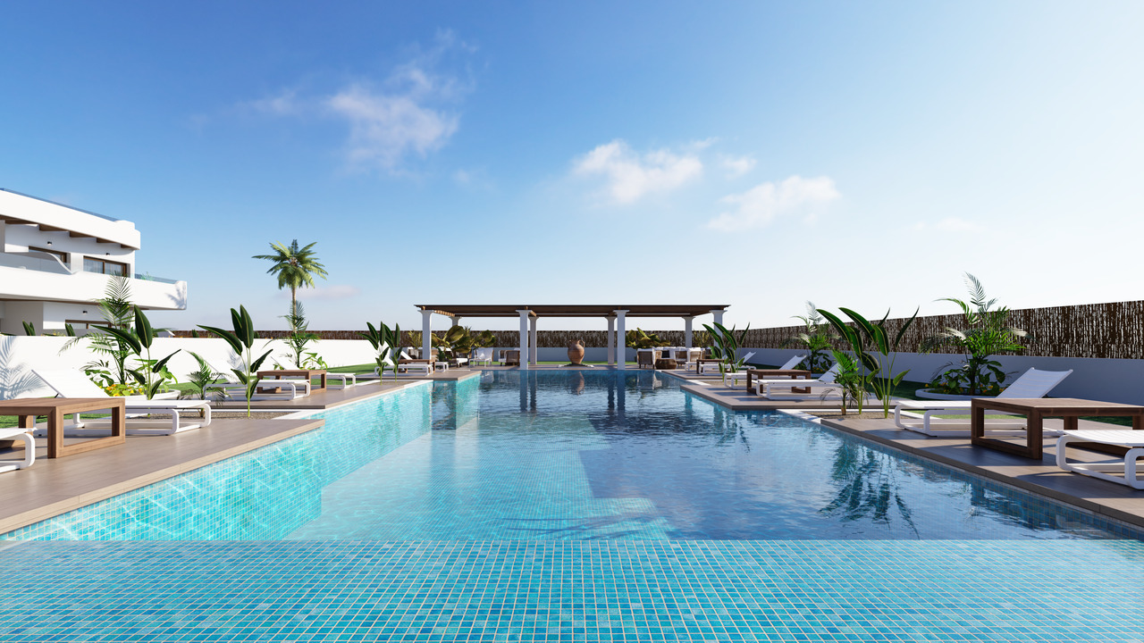 3 Bed, 2 Bath, ApartmentFor Sale, Los Alcazares, Murcia