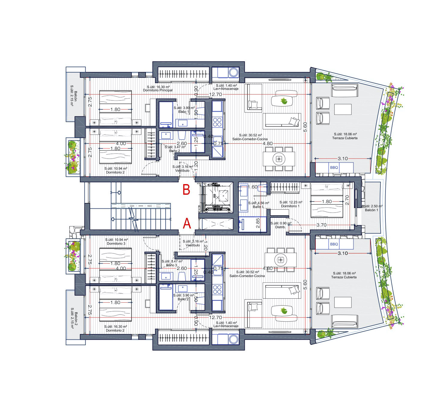 2 Bed, 2 Bath, ApartmentFor Sale, La Manga Club, Murcia