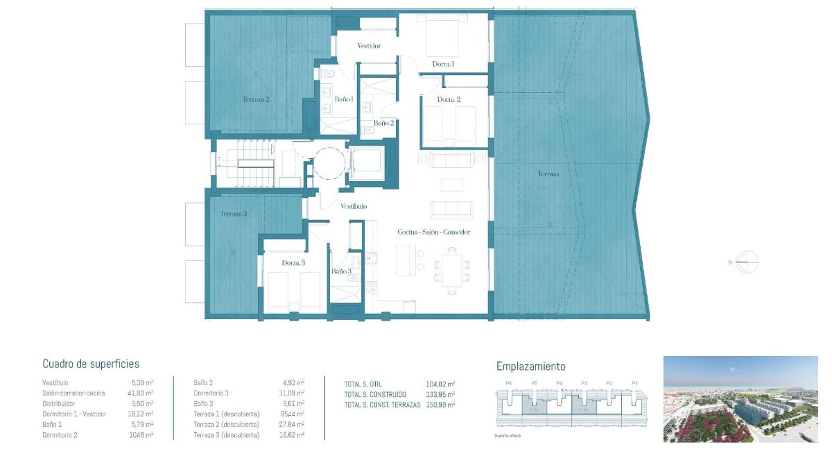 3 Bed, 3 Bath, ApartmentFor Sale, Mijas, Costa del Sol
