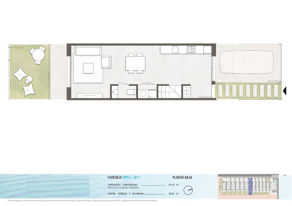 2 Bed, 2 Bath, HouseFor Sale, Pilar De La Horadada, Costa Blanca