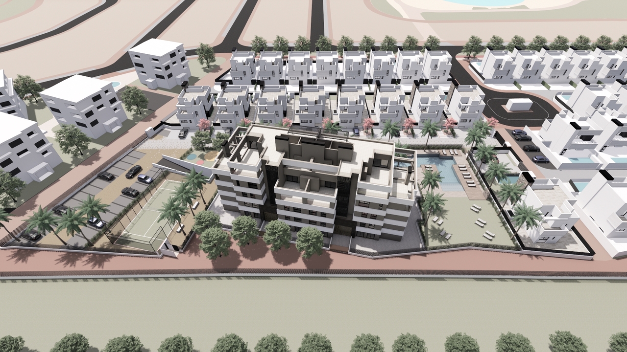 3 Bed, 2 Bath, ApartmentFor Sale, Santa Rosalia Resort, Murcia