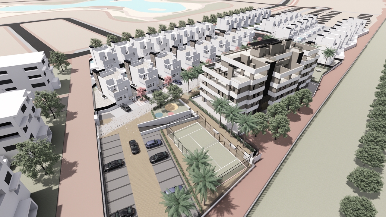 3 Bed, 2 Bath, ApartmentFor Sale, Santa Rosalia Resort, Murcia