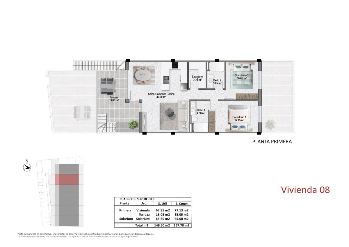 2 Bed, 2 Bath, HouseFor Sale, Pilar De La Horadada, Alicante