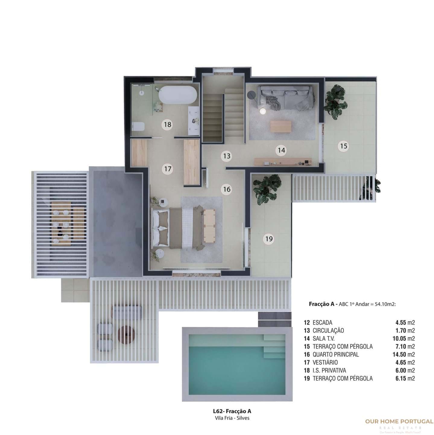 3 Bed, 2 Bath, HouseFor Sale, Silves, Faro, 8300-043