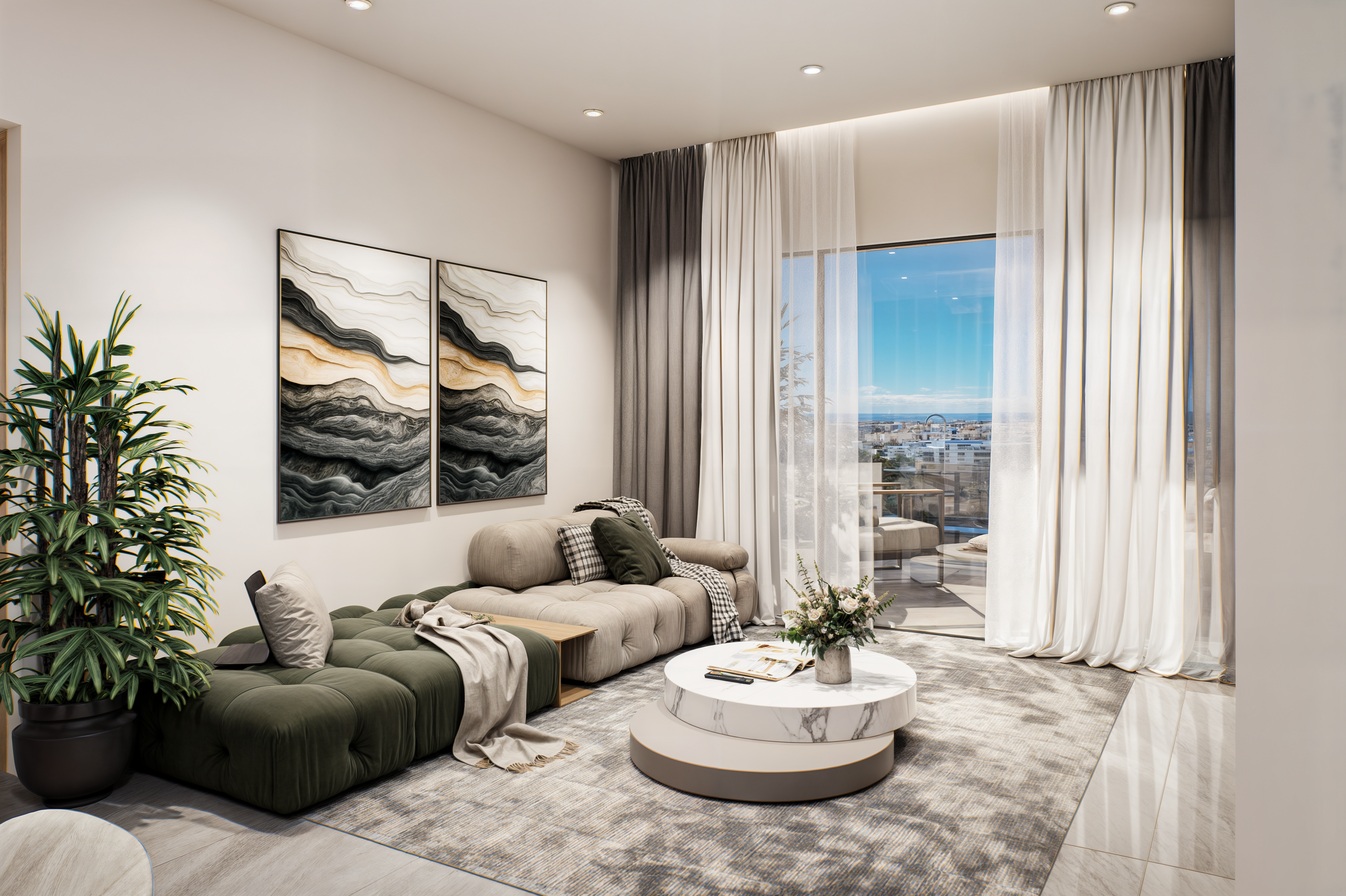 2 Bed, 2 Bath, ApartmentFor Sale, Paphos, Paphos