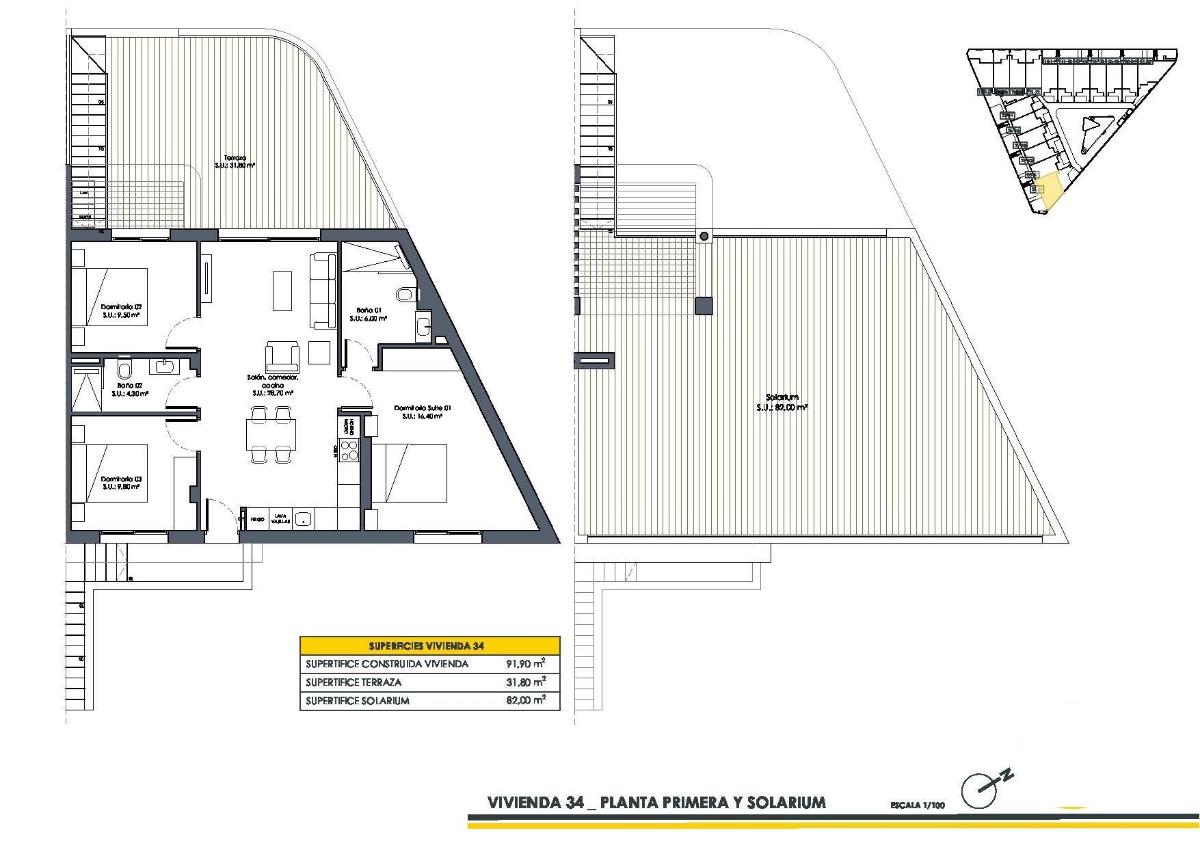 3 Bed, 2 Bath, HouseFor Sale, San Fulgencio, Alicante