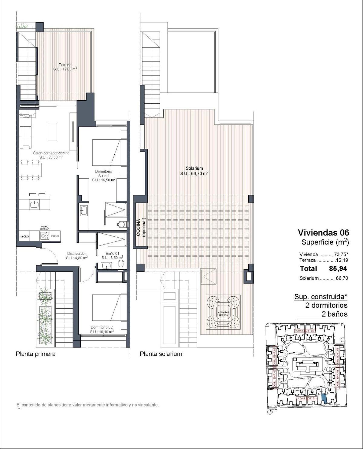 2 Bed, 2 Bath, HouseFor Sale, Ciudad Quesada, Alicante