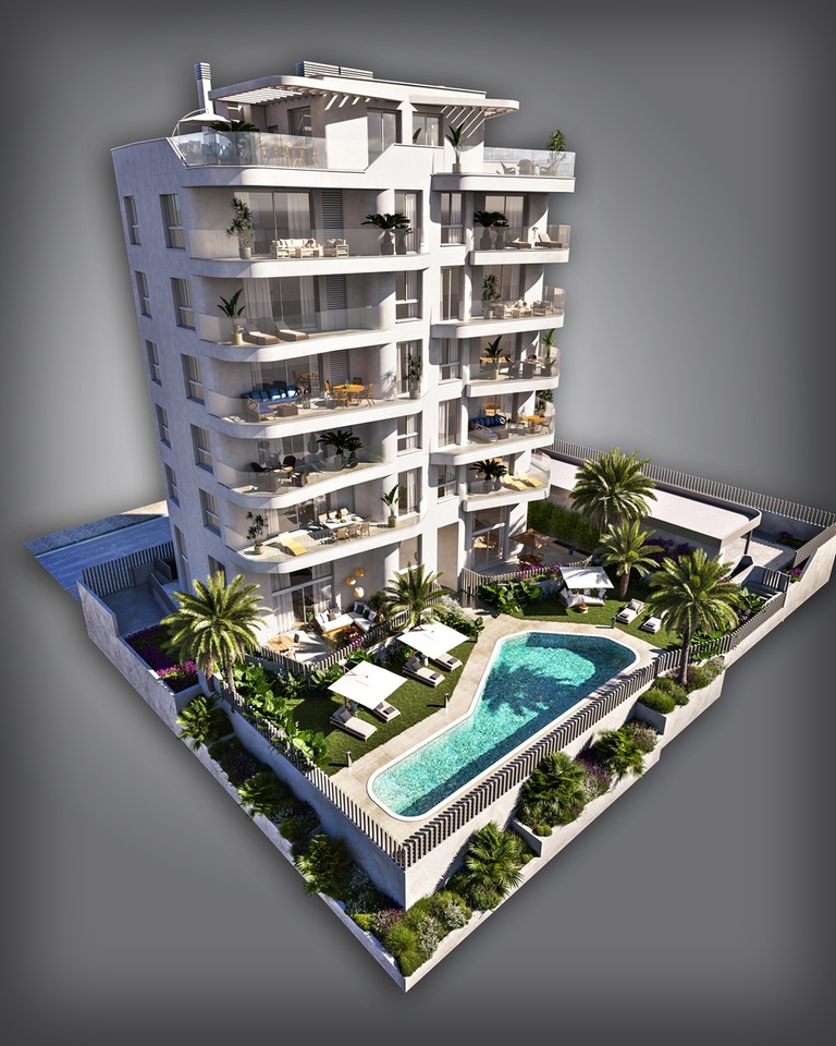 2 Bed, 2 Bath, ApartmentFor Sale, Villajoyosa, Alicante