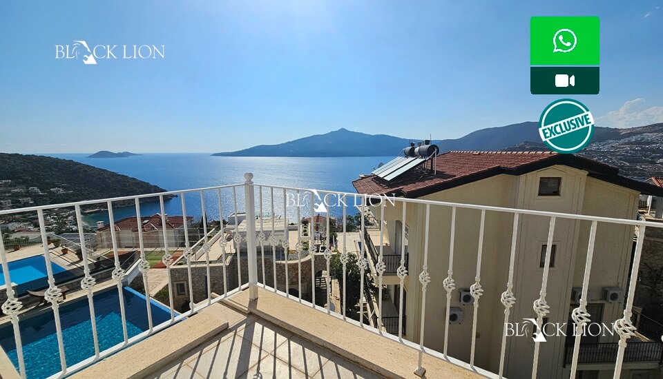 4 Bed, 4 Bath, ApartmentFor Sale, Kisla, Kalkan, Antalya