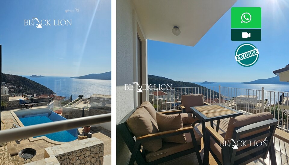 4 Bed, 4 Bath, ApartmentFor Sale, Kisla, Kalkan, Antalya