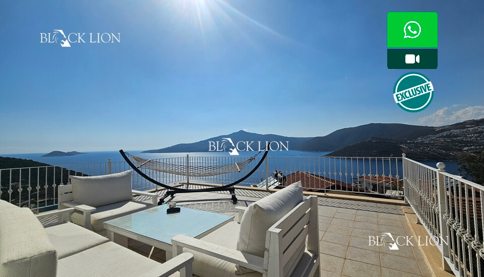 4 Bed, 4 Bath, ApartmentFor Sale, Kisla, Kalkan, Antalya