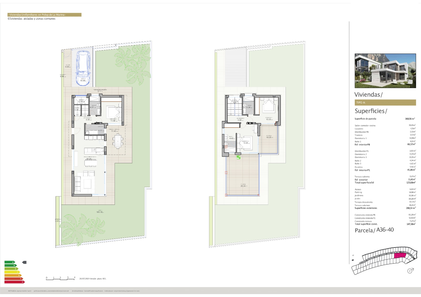 3 Bed, 2 Bath, HouseFor Sale, Polop, Alicante