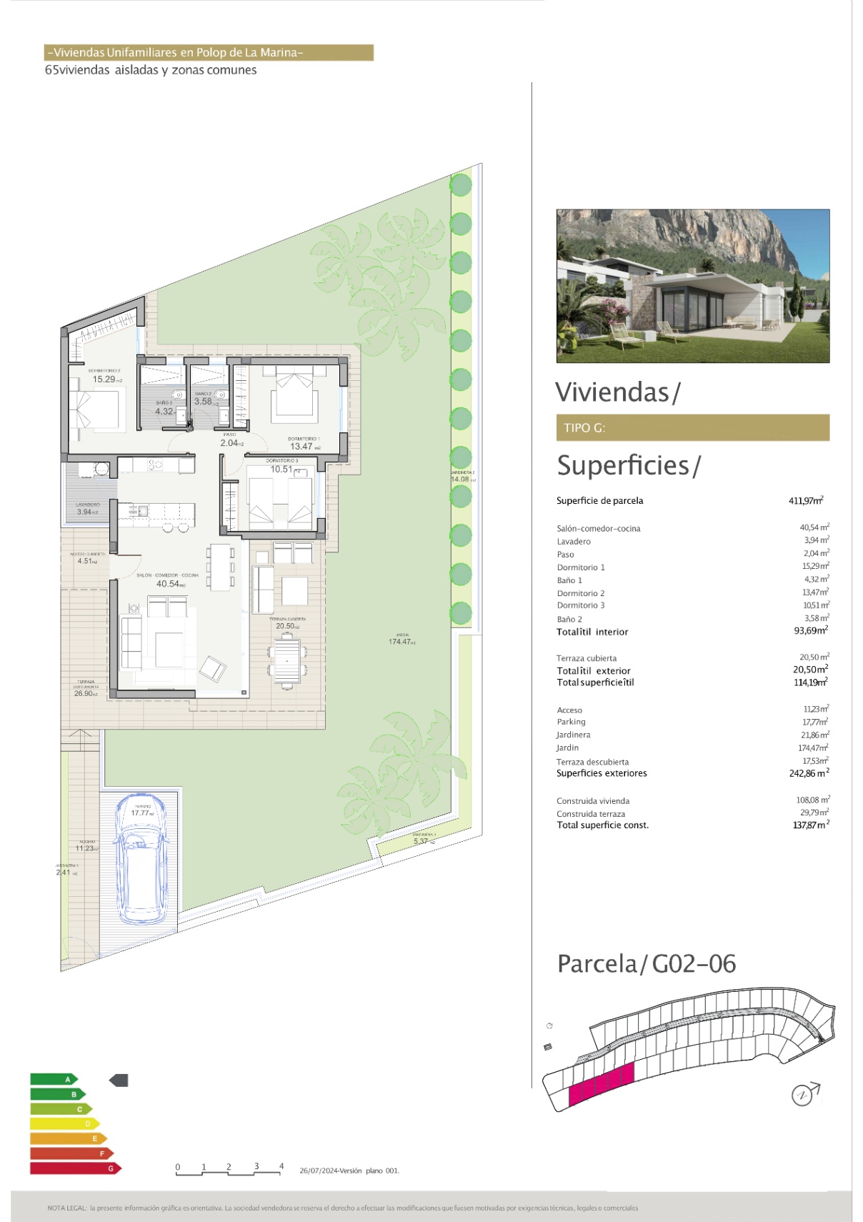 3 Bed, 2 Bath, HouseFor Sale, Polop, Alicante