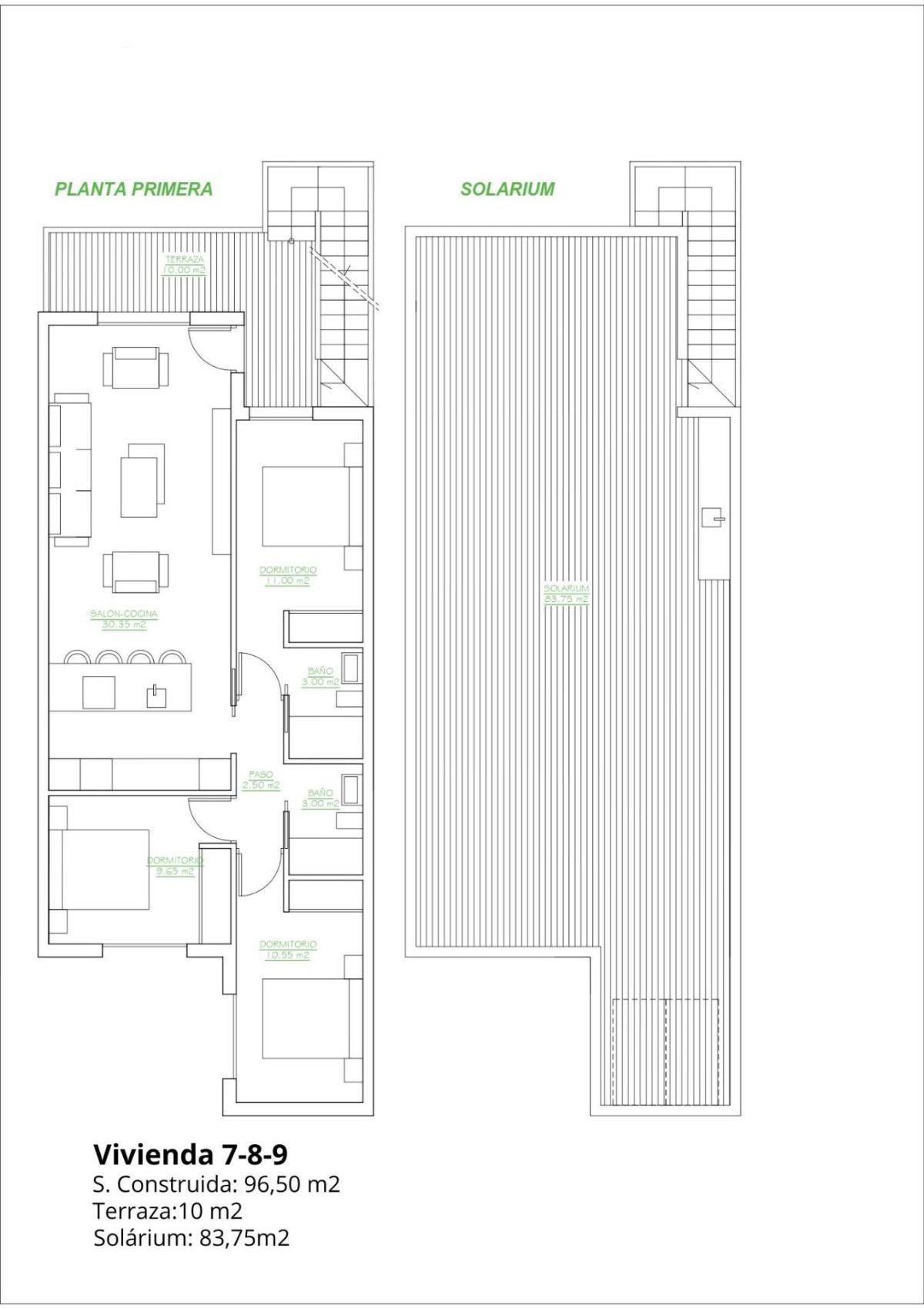 3 Bed, 2 Bath, HouseFor Sale, San Pedro Del Pinatar, Murcia