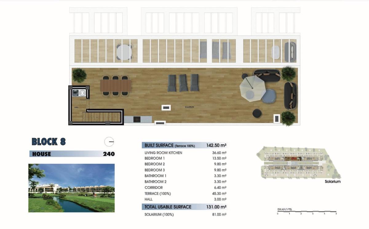 3 Bed, 2 Bath, ApartmentFor Sale, Los Alcazares, Murcia