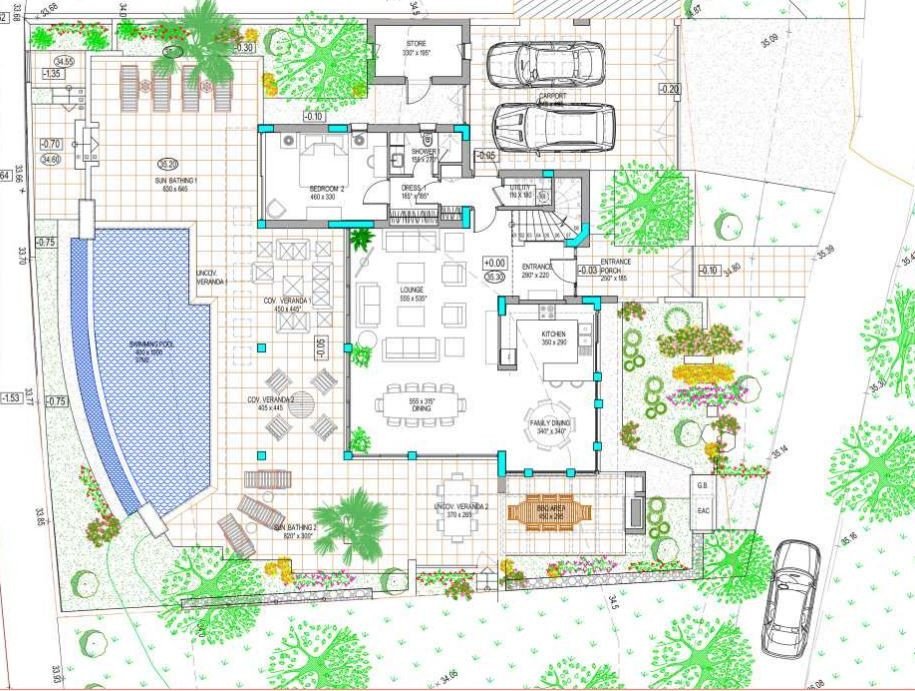 4 Bed, 4 Bath, HouseFor Sale, Coral Bay, Paphos