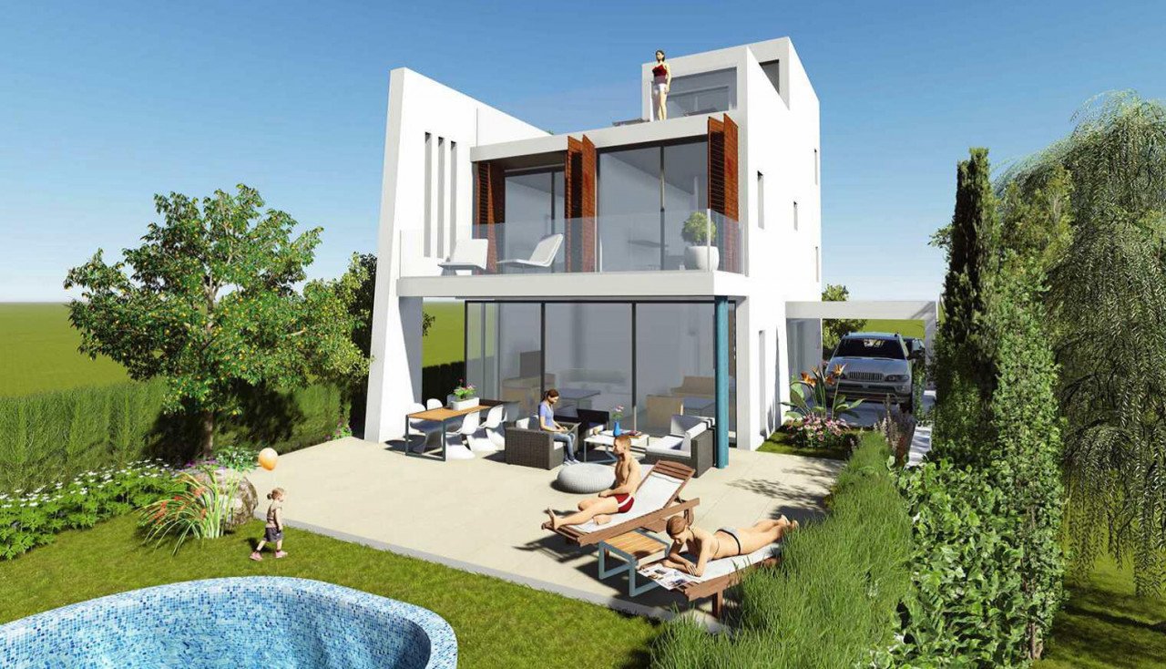 4 Bed, 3 Bath, HouseFor Sale, Chlorakas, Paphos