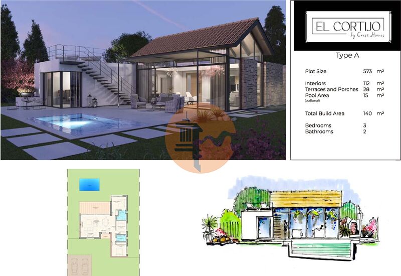 3 Bed, 3 Bath, HouseFor Sale, Ayamonte, Huelva