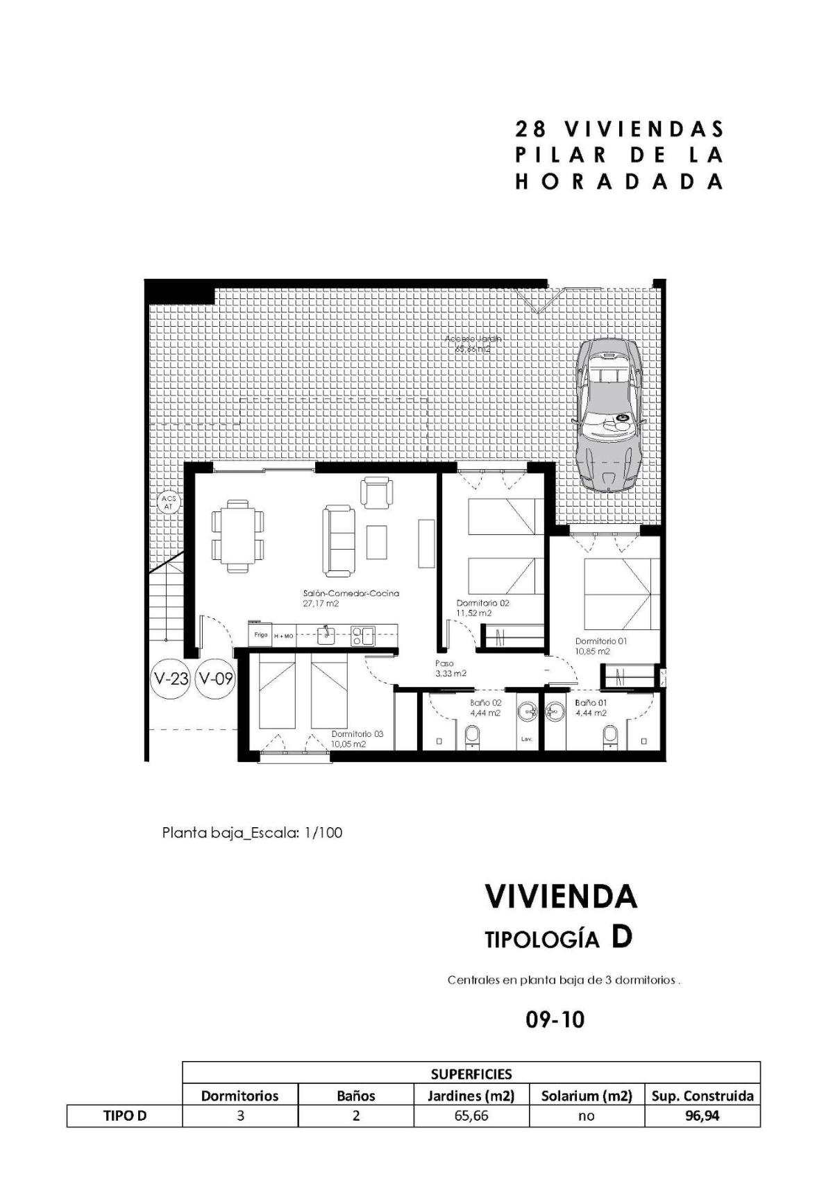 3 Bed, 2 Bath, HouseFor Sale, Pilar De La Horadada, Alicante