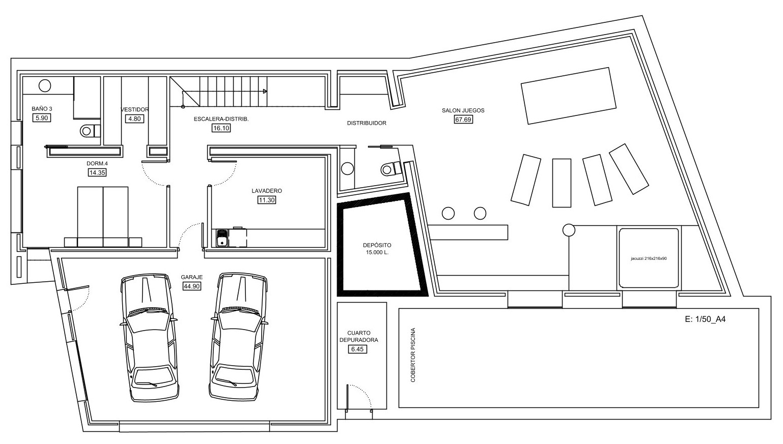 4 Bed, 3 Bath, HouseFor Sale, Calpe, Alicante