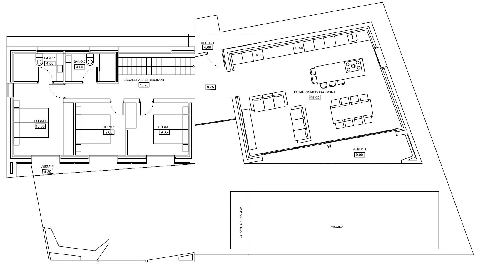 4 Bed, 3 Bath, HouseFor Sale, Calpe, Alicante