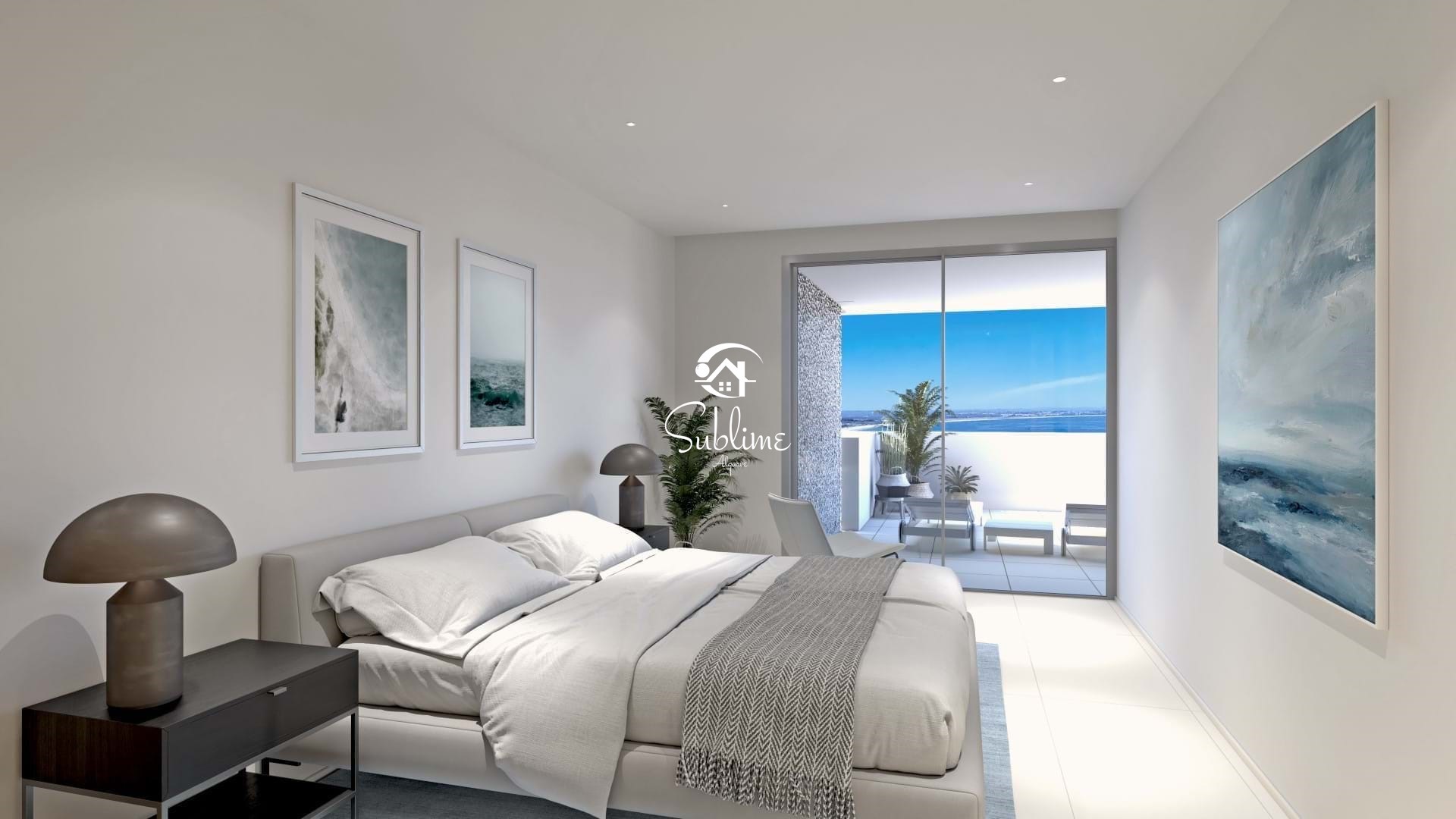 2 Bed, 2 Bath, ApartmentFor Sale, Lagos, Faro, 8600-543