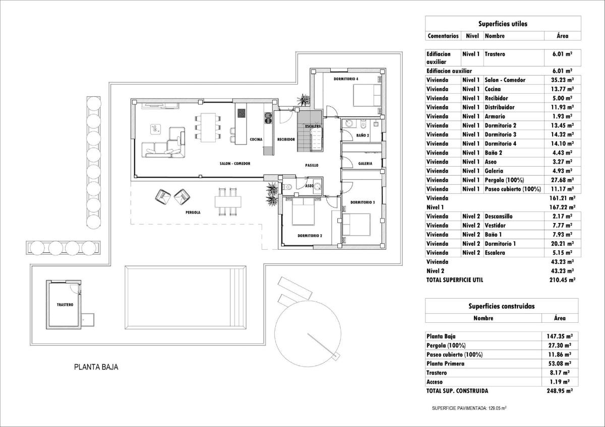 4 Bed, 3 Bath, HouseFor Sale, Aspe, Alicante