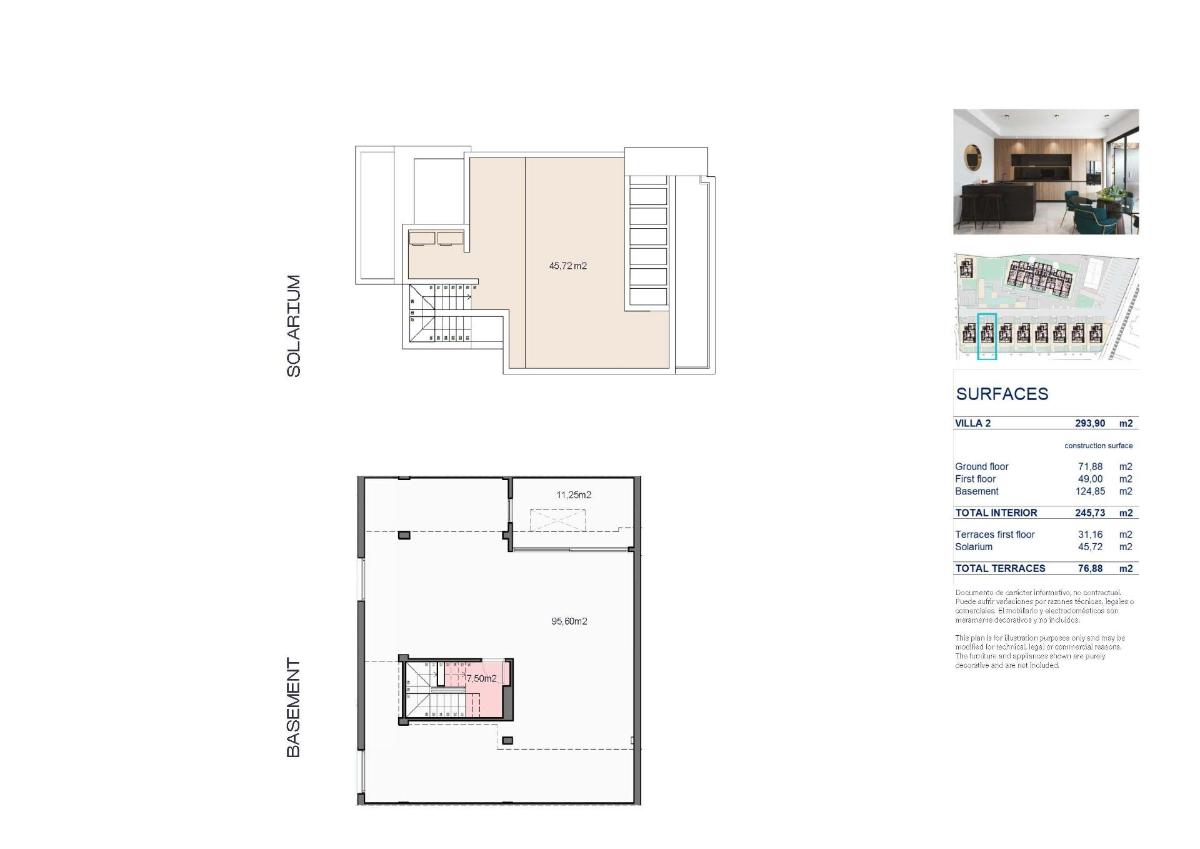 3 Bed, 3 Bath, HouseFor Sale, Santa RosalÃ­a Lake and Life Resort, Murcia