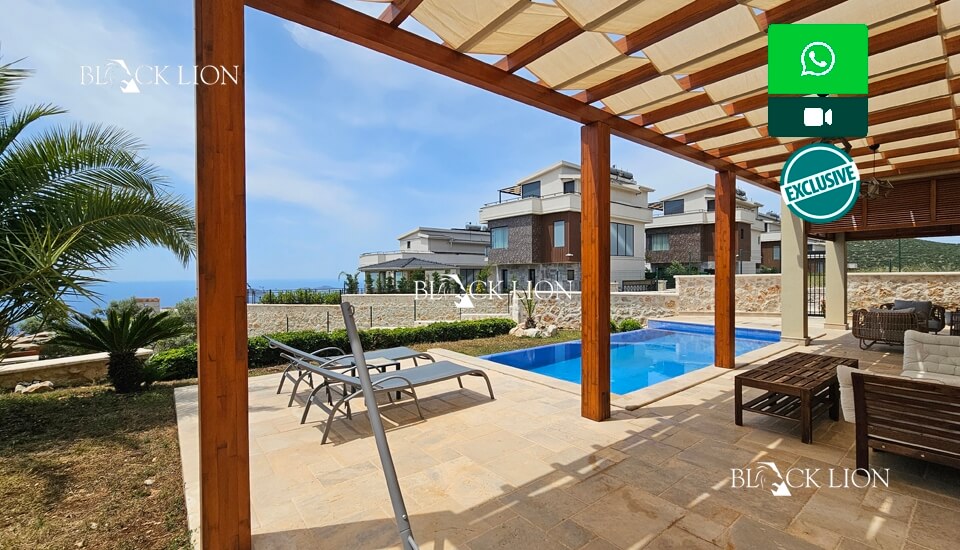 4 Bed, 3 Bath, HouseFor Sale, Lavanta, Kalkan, Antalya