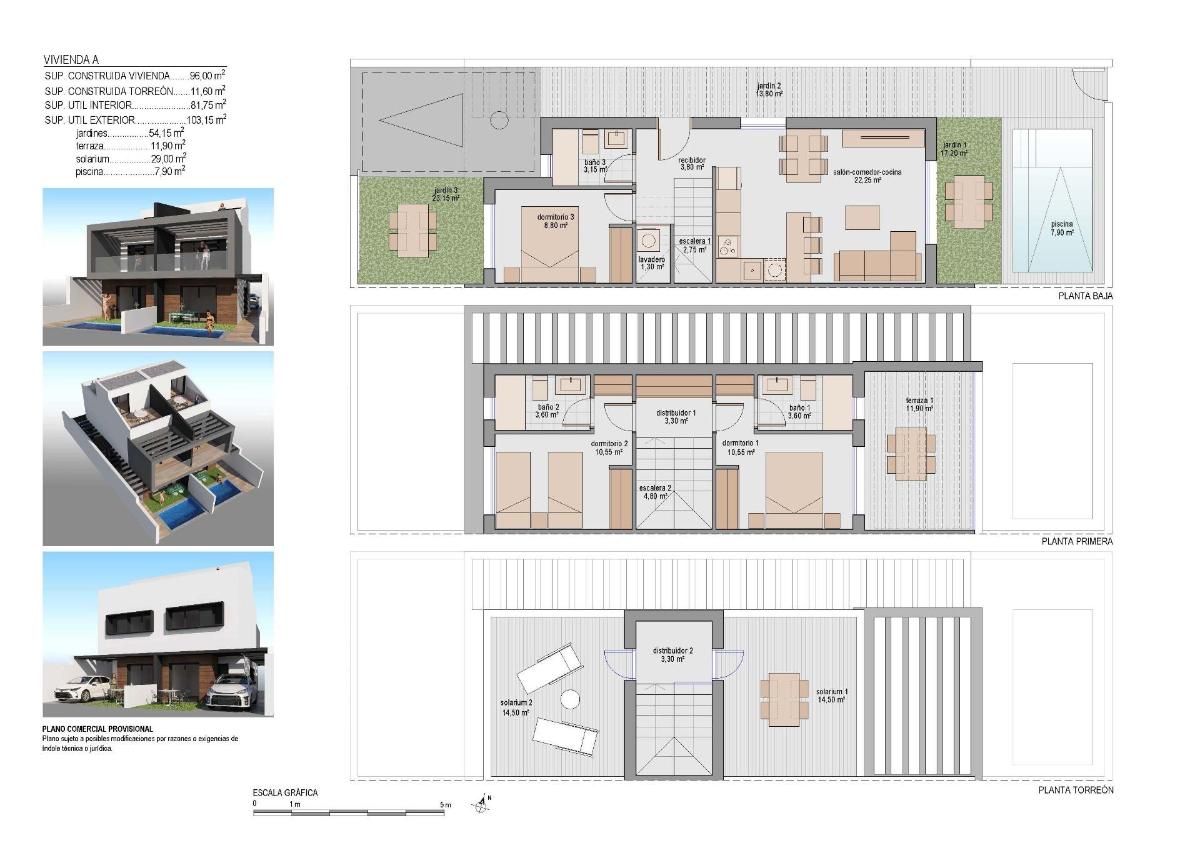 3 Bed, 3 Bath, HouseFor Sale, Santiago De La Ribera, Murcia