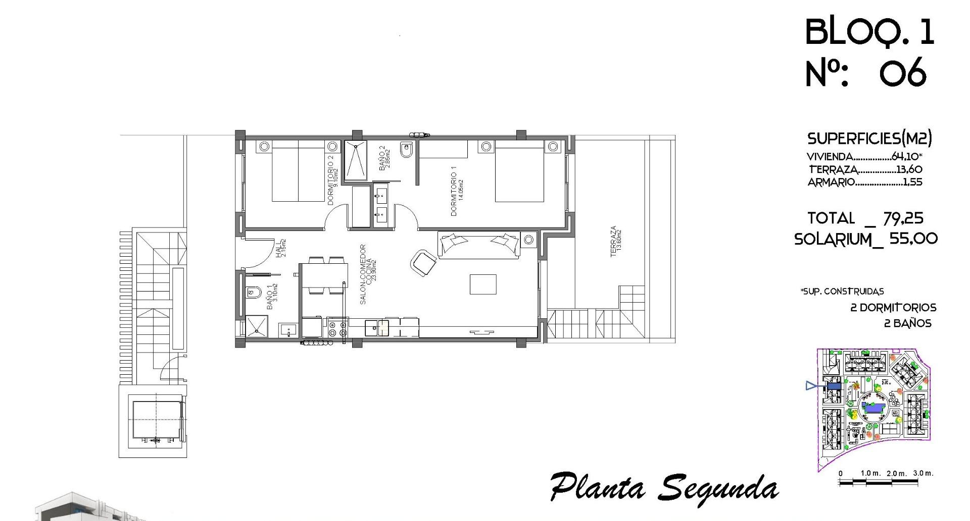 2 Bed, 2 Bath, ApartmentFor Sale, Guardamar Del Segura, Alicante