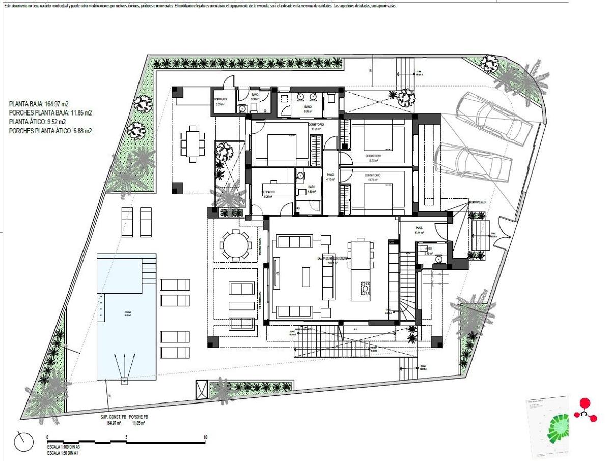 5 Bed, 5 Bath, HouseFor Sale, Santa RosalÃ­a Lake and Life Resort, Murcia
