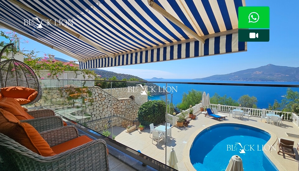 2 Bed, 2 Bath, ApartmentFor Sale, Kisla, Kalkan, Antalya