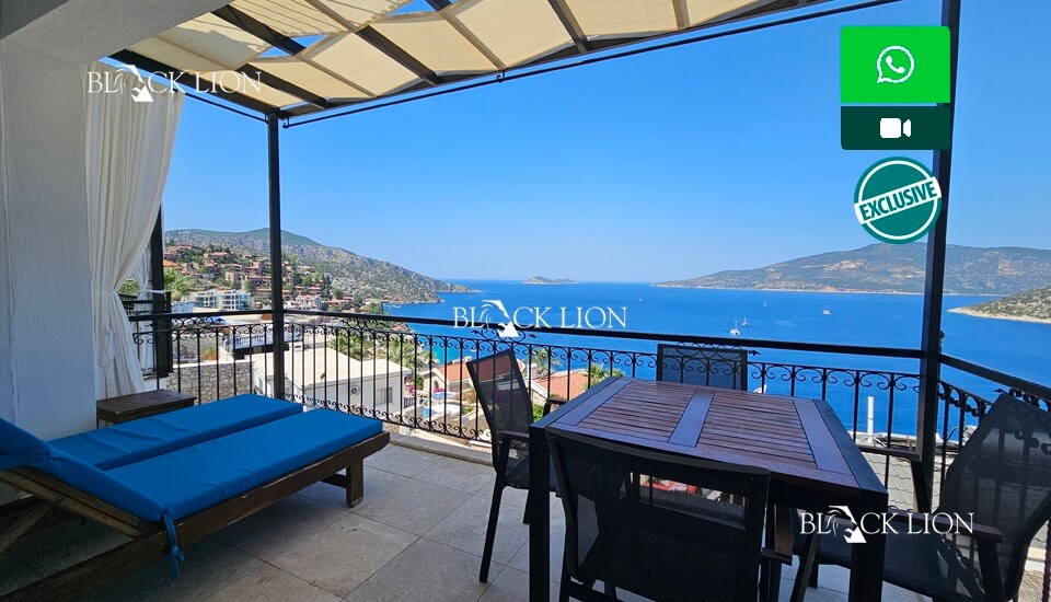 3 Bed, 2 Bath, ApartmentFor Sale, Komurluk, Kalkan, Antalya