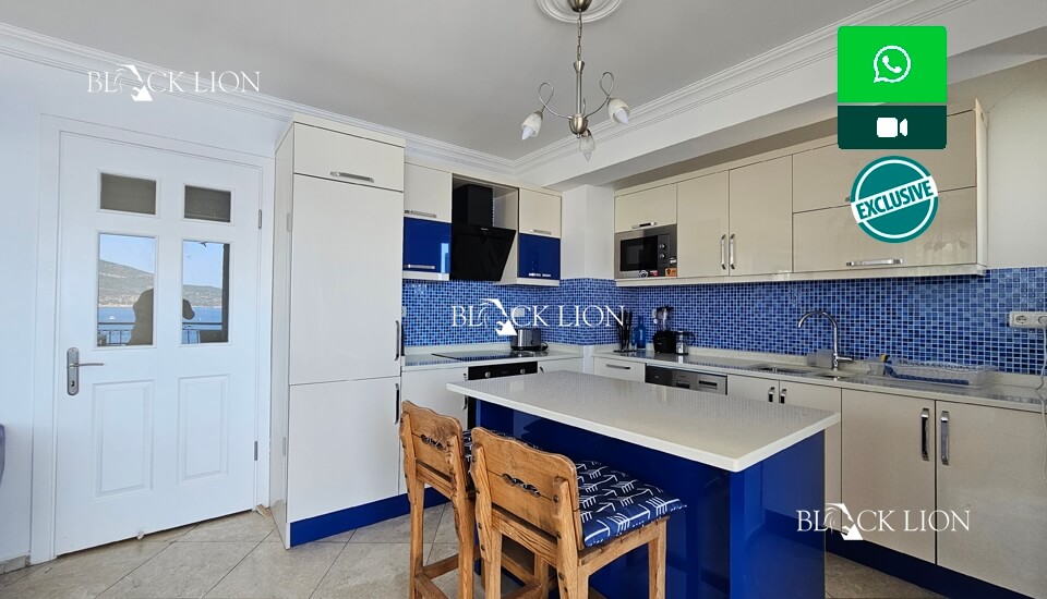 3 Bed, 2 Bath, ApartmentFor Sale, Komurluk, Kalkan, Antalya