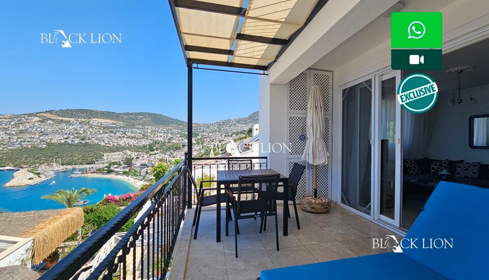 3 Bed, 2 Bath, ApartmentFor Sale, Komurluk, Kalkan, Antalya