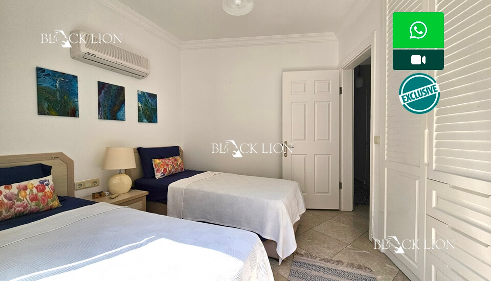 3 Bed, 2 Bath, ApartmentFor Sale, Komurluk, Kalkan, Antalya