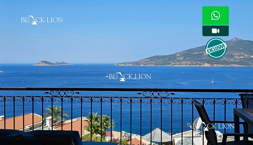 3 Bed, 2 Bath, ApartmentFor Sale, Komurluk, Kalkan, Antalya