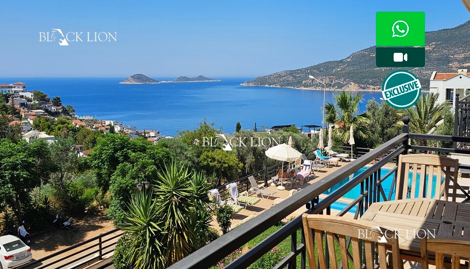 2 Bed, 1 Bath, ApartmentFor Sale, Ortaalan, Kalkan, Antalya