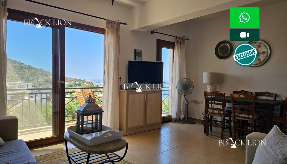 2 Bed, 1 Bath, ApartmentFor Sale, Ortaalan, Kalkan, Antalya