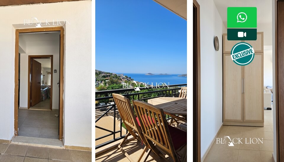 2 Bed, 1 Bath, ApartmentFor Sale, Ortaalan, Kalkan, Antalya