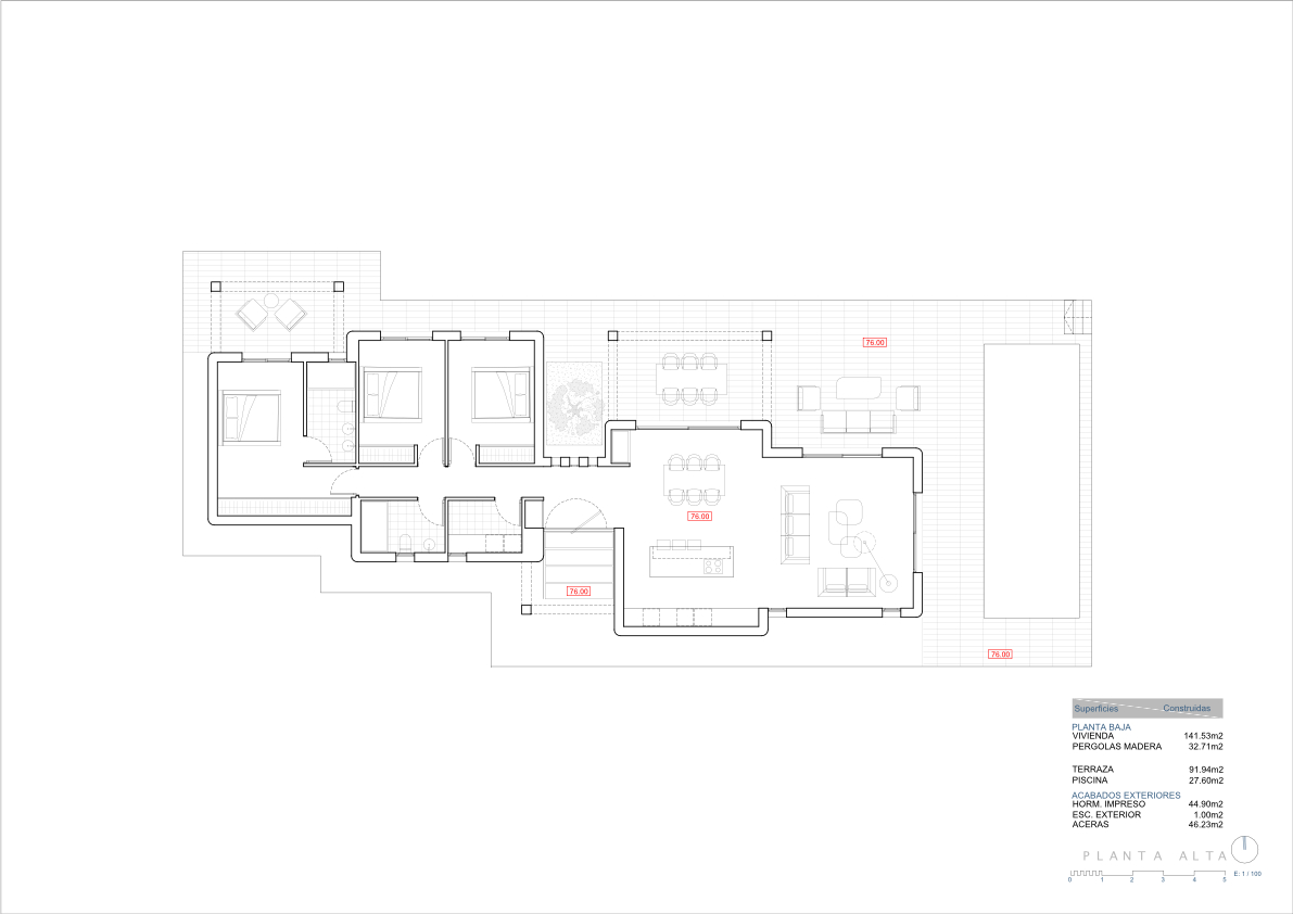 3 Bed, 2 Bath, HouseFor Sale, Benissa, Alicante