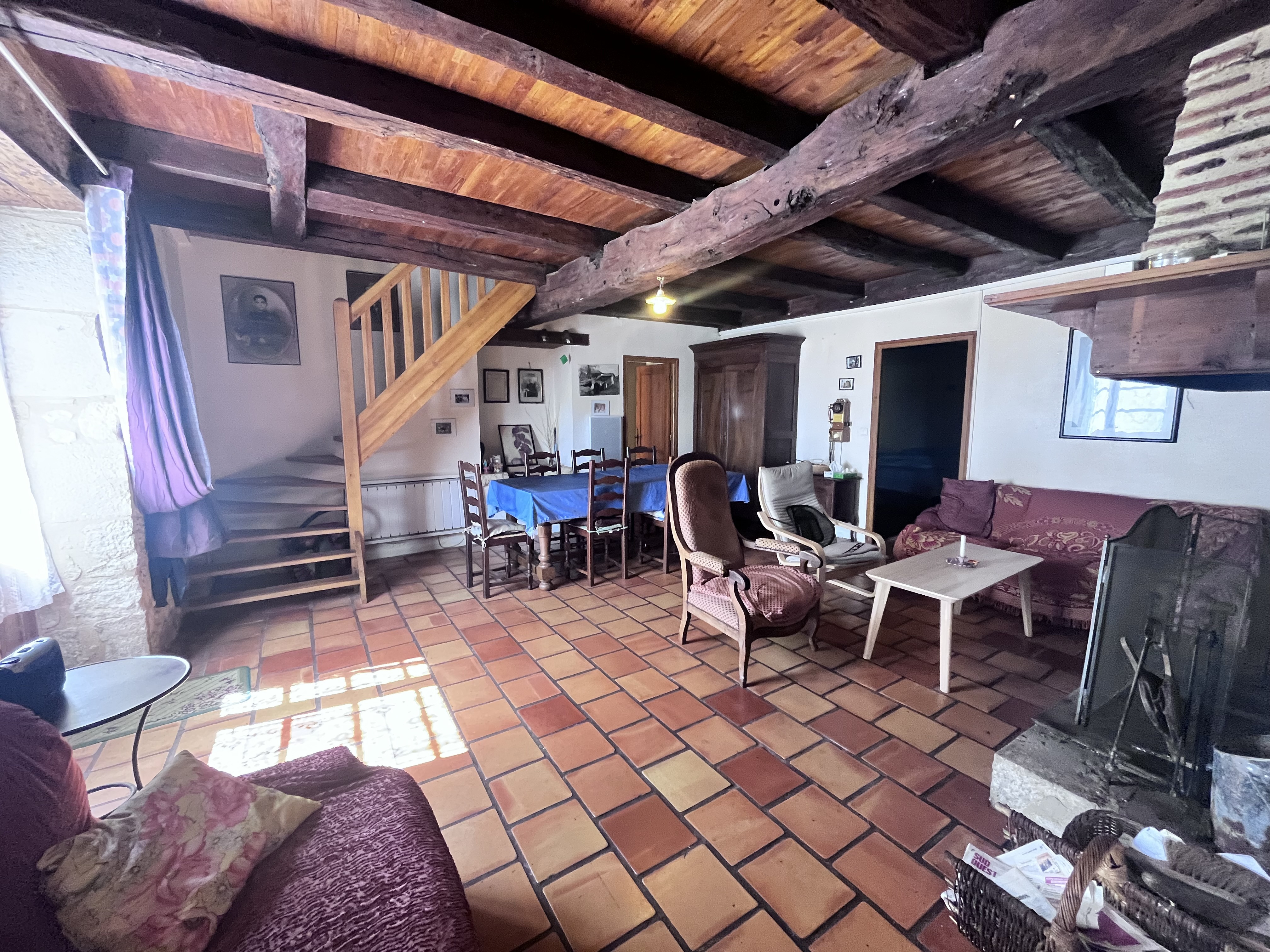 6 Bed, 1 Bath, HouseFor Sale, Plaisance, Dordogne, Aquitaine, 24560